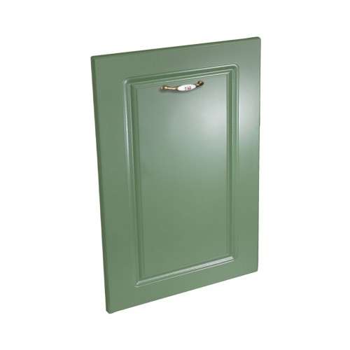 Front pentru masina de spalat vase 60cm MDF verde drept [1]
