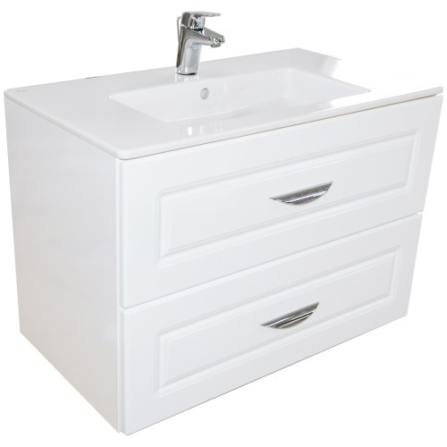 ISLA Masca cu lavoar 81 cu 2 sertare suspendata [3]