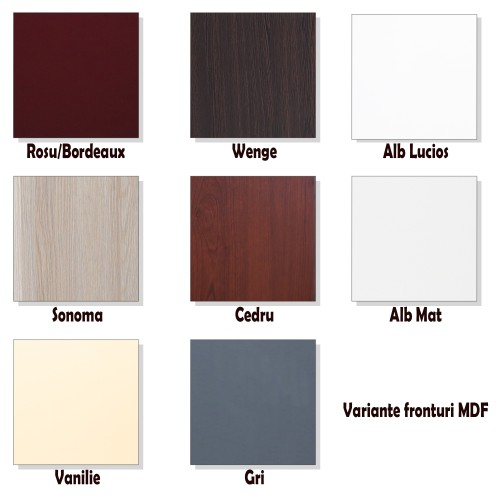 Living Armonia V1 MDF Alb Mat - cu manere [7]