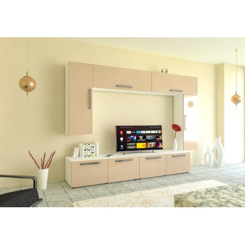 Living Armonia V1 PAL Cappuccino Lucios - cu manere [1]