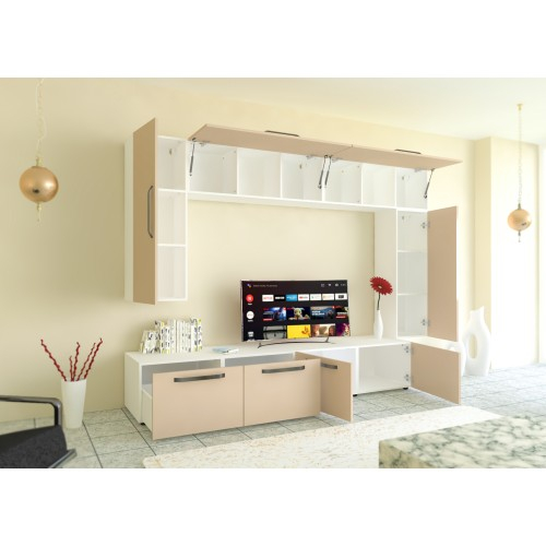 Living Armonia V1 PAL Cappuccino Lucios - cu manere [7]