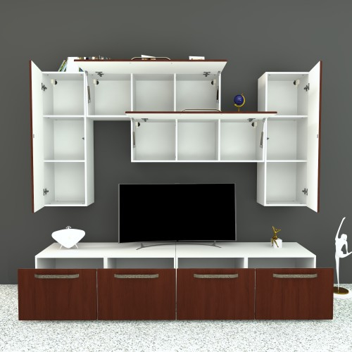 Living Armonia V4 MDF Cedru - cu manere [2]