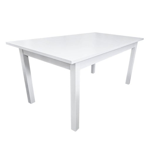 Masa extensibila 160 (200) x 90 cm Alba [1]
