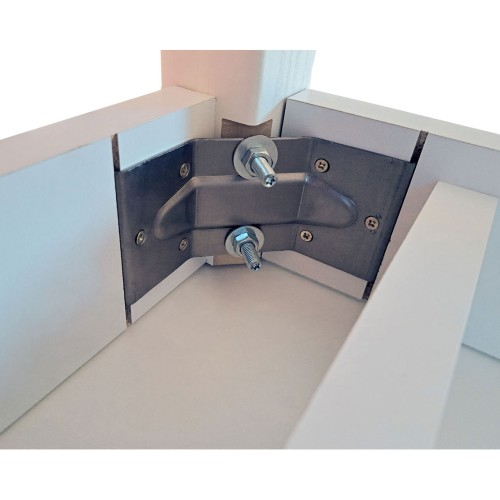 Masa extensibila 160 (200) x 90 cm Alba [2]