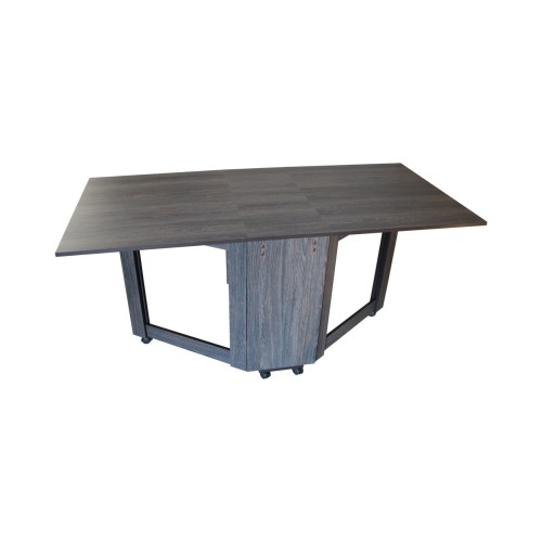 Masa plianta Mini Stejar auriu, 170 x 77 x 80 cm [4]