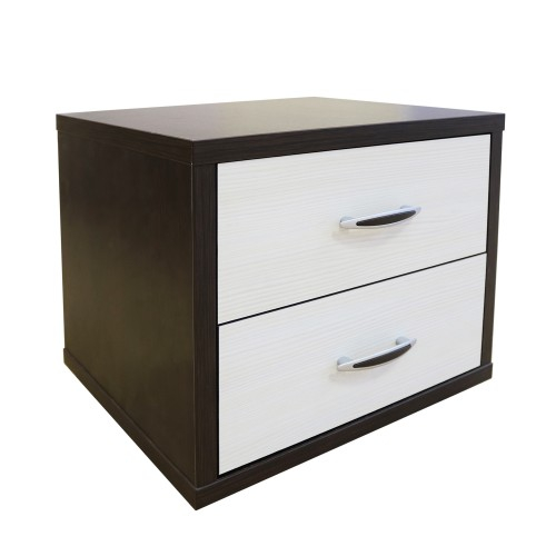 Noptiera Torino Wenge / Brad, 48 x 37 x 37 cm [1]