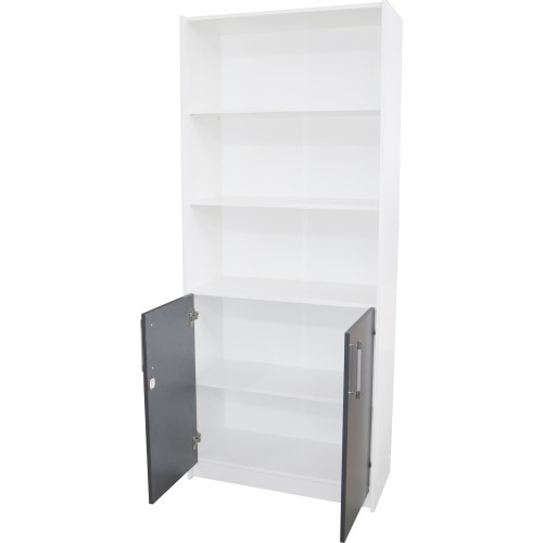 Office Alb/Gri Dulap 2 usi mici [3]