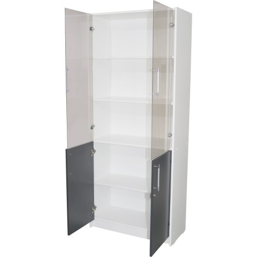 Office Alb/Gri Vitrina 800 [3]