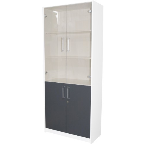 Office Alb/Gri Vitrina 800 [1]