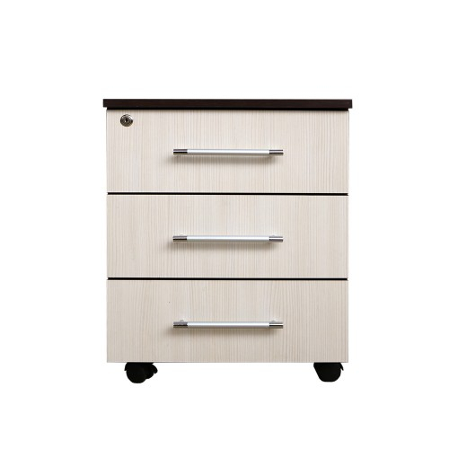 Office Wenge/Ladin Comoda Birou 3 sertare [5]