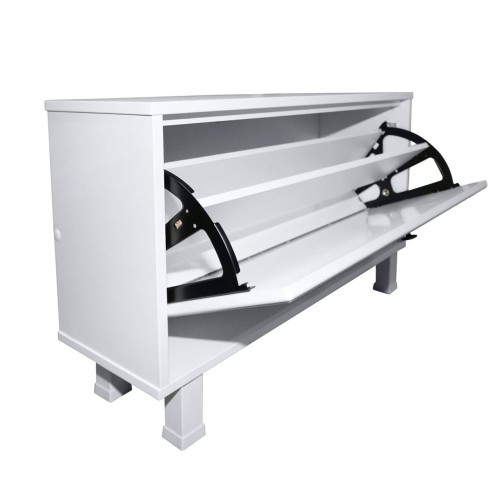 Pantofar Zapato 1 usa MDF Alb 80 X 50 X 26 cm [6]