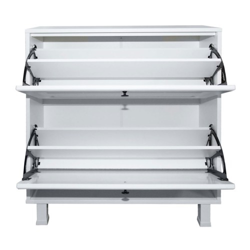 Pantofar Zapato 2 usi MDF Alb Mare 80 x 86 x 26 [4]