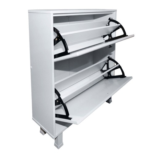 Pantofar Zapato 2 usi MDF Alb Mic 60 x 86 x 26 [6]