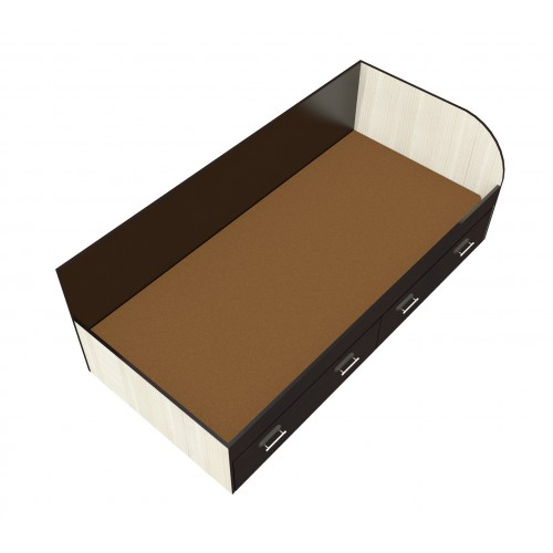 Pat Mario 900x2000 cu 2 sertare perete [3]