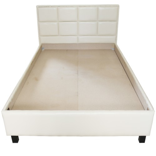 Pat Soft tapitat pentru saltea 120x200, Bej [2]