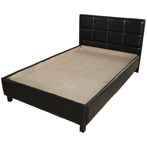 Pat Soft tapitat pentru saltea 120x200, Wenge [3]