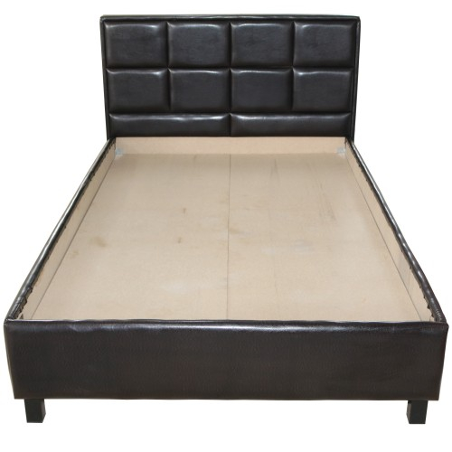 Pat Soft tapitat pentru saltea 120x200, Wenge [2]