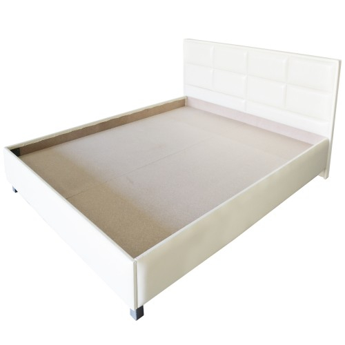 Pat Soft tapitat pentru saltea 160x200, Bej [3]