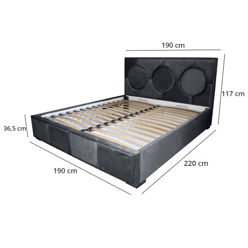 Pat tapitat Gold Cerc 180 x 200 M97 [3]