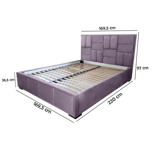 Pat tapitat Gold Mozaic 160 x 200 M62 [3]