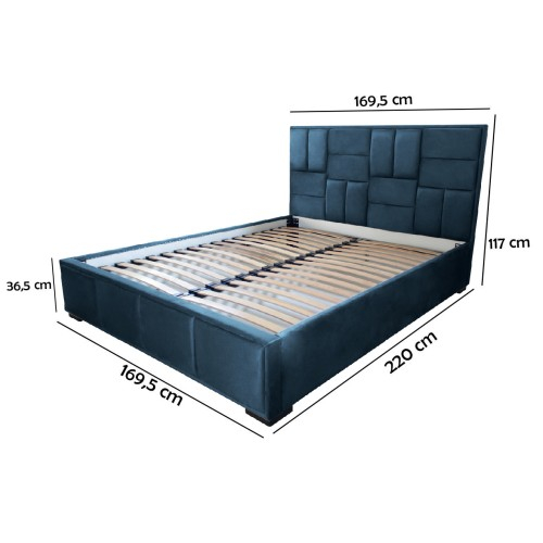 Pat tapitat Gold Mozaic 160 x 200 M76 [3]
