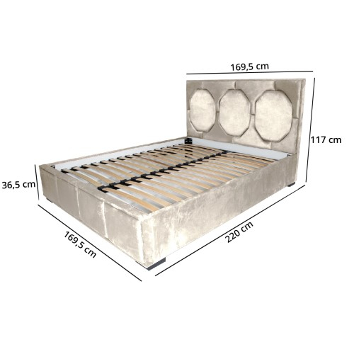 Pat tapitat Gold Octogon 160 x 200 M04 [4]