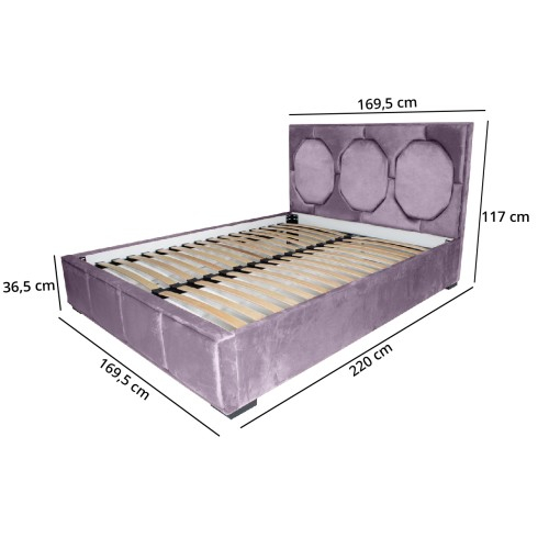 Pat tapitat Gold Octogon 160 x 200 M62 [4]