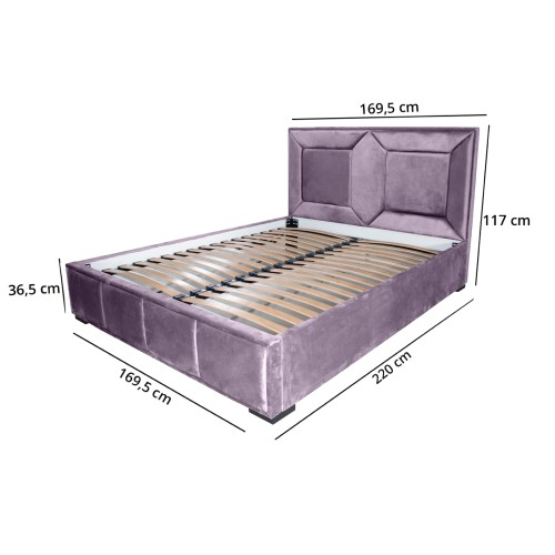Pat tapitat Gold Patrat 160 x 200 M62 [3]