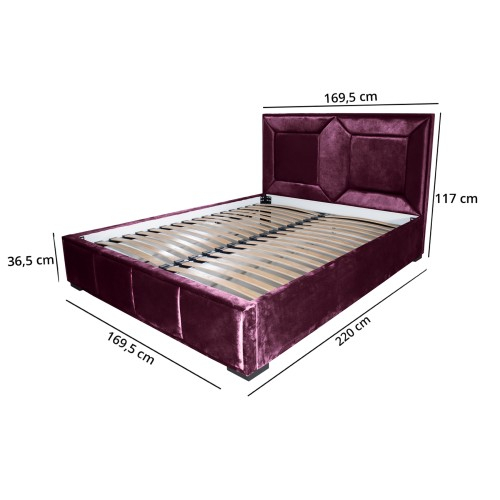 Pat tapitat Gold Patrat 160 x 200 M69 [3]