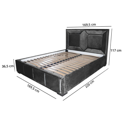 Pat tapitat Gold Patrat 160 x 200 M95 [2]