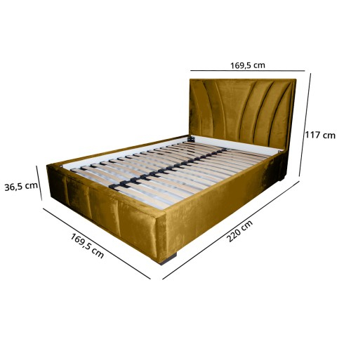 Pat tapitat Gold Raza 160 x 200 M48 [3]