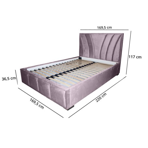 Pat tapitat Gold Raza 160 x 200 M62 [3]