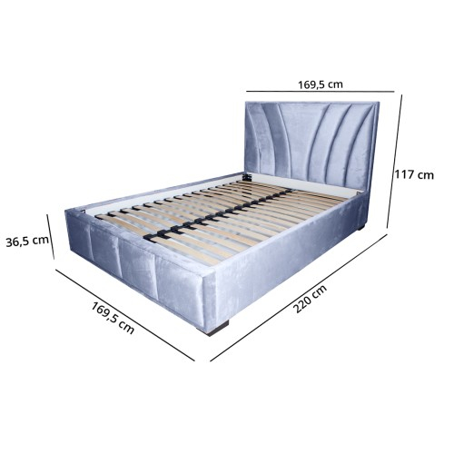 Pat tapitat Gold Raza 160 x 200 M70 [2]