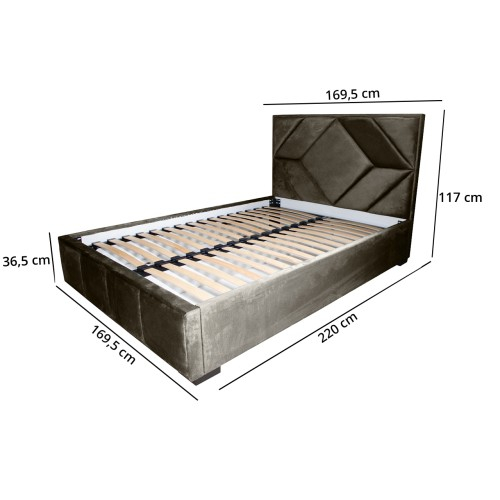 Pat tapitat Gold Romb 160 x 200 M20 [3]