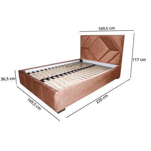 Pat tapitat Gold Romb 160 x 200 M61 [6]