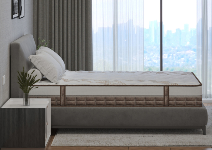 Saltea cu arcuri Caramel Dream Pocket Multilayer, inaltime 20 cm, fermitate medie [3]