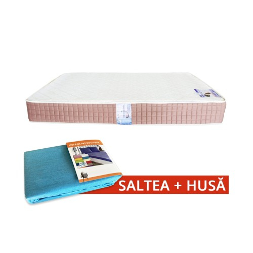 Set Saltea SuperOrtopedica Lux Saltex 1400x1900 + Husa cu elastic [4]