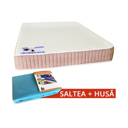 Set Saltea SuperOrtopedica Lux Saltex 1600x1900 + Husa cu elastic [1]