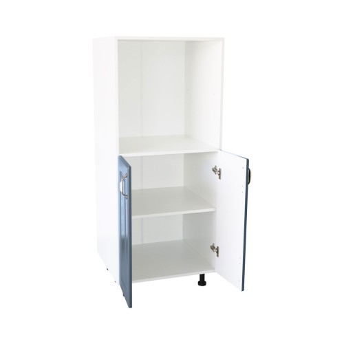 Soldat 60 cu 2 usi cu spatiu cuptor Zebra MDF albastru drept [3]