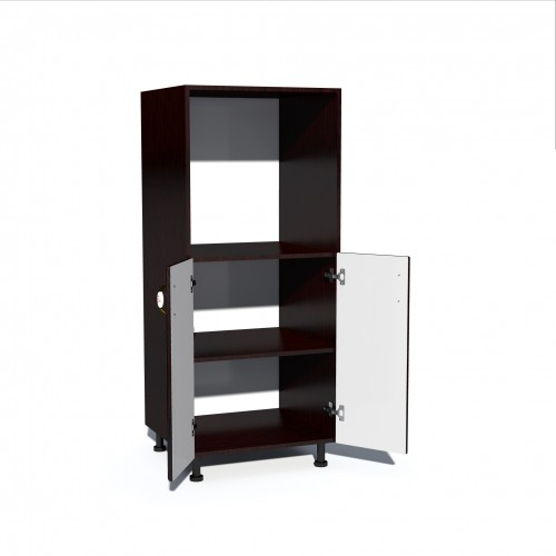 Soldat 60 cu 2 usi cu spatiu cuptor Zebra MDF mustata wenge [2]