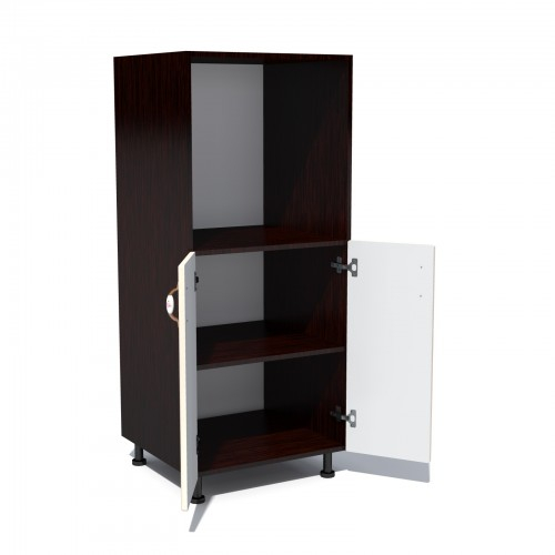 Soldat 60 cu 2 usi cu spatiu cuptor Zebra MDF vanilie simplu [2]