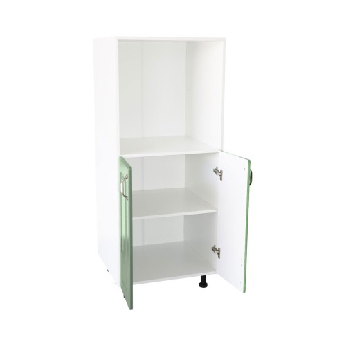 Soldat 60 cu 2 usi cu spatiu cuptor Zebra MDF verde drept [3]