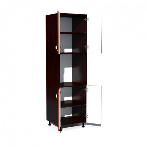 Soldat 60 cu 4 usi cu spatiu cuptor Zebra MDF frunza cedru [2]