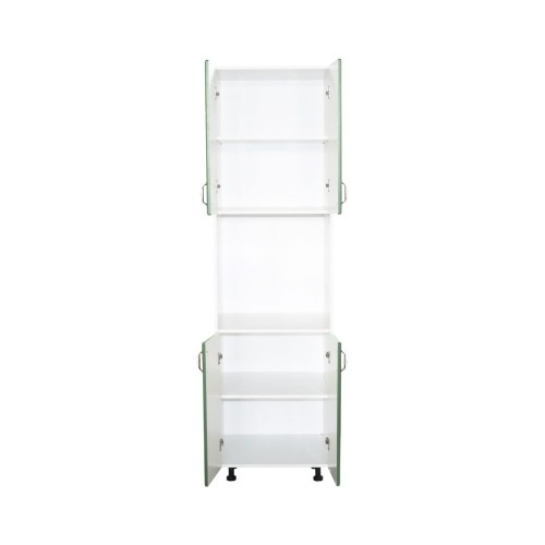 Soldat 60 cu 4 usi cu spatiu cuptor Zebra MDF verde drept [2]