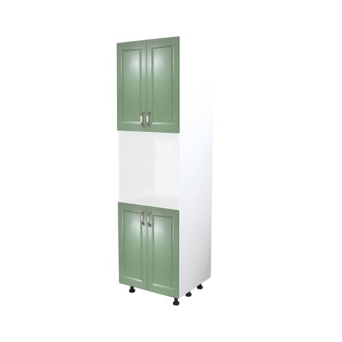 Soldat 60 cu 4 usi cu spatiu cuptor Zebra MDF verde drept [1]
