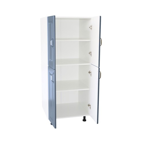 Soldat 60 cu 4 usi Zebra MDF albastru drept [3]