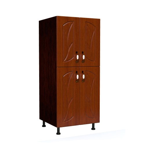 Soldat 60 cu 4 usi Zebra MDF frunza cedru [1]