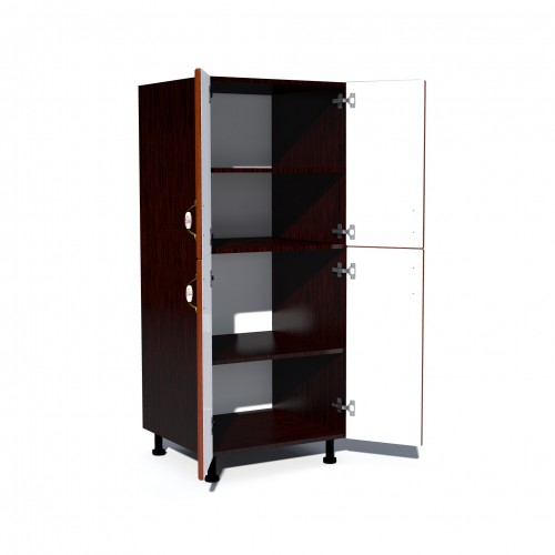 Soldat 60 cu 4 usi Zebra MDF mustata cedru [2]