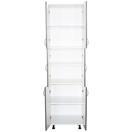 Soldat 60 cu 6 usi Zebra MDF gri dungi [5]