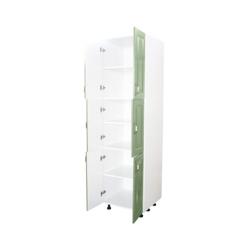 Soldat 60 cu 6 usi Zebra MDF verde drept [3]